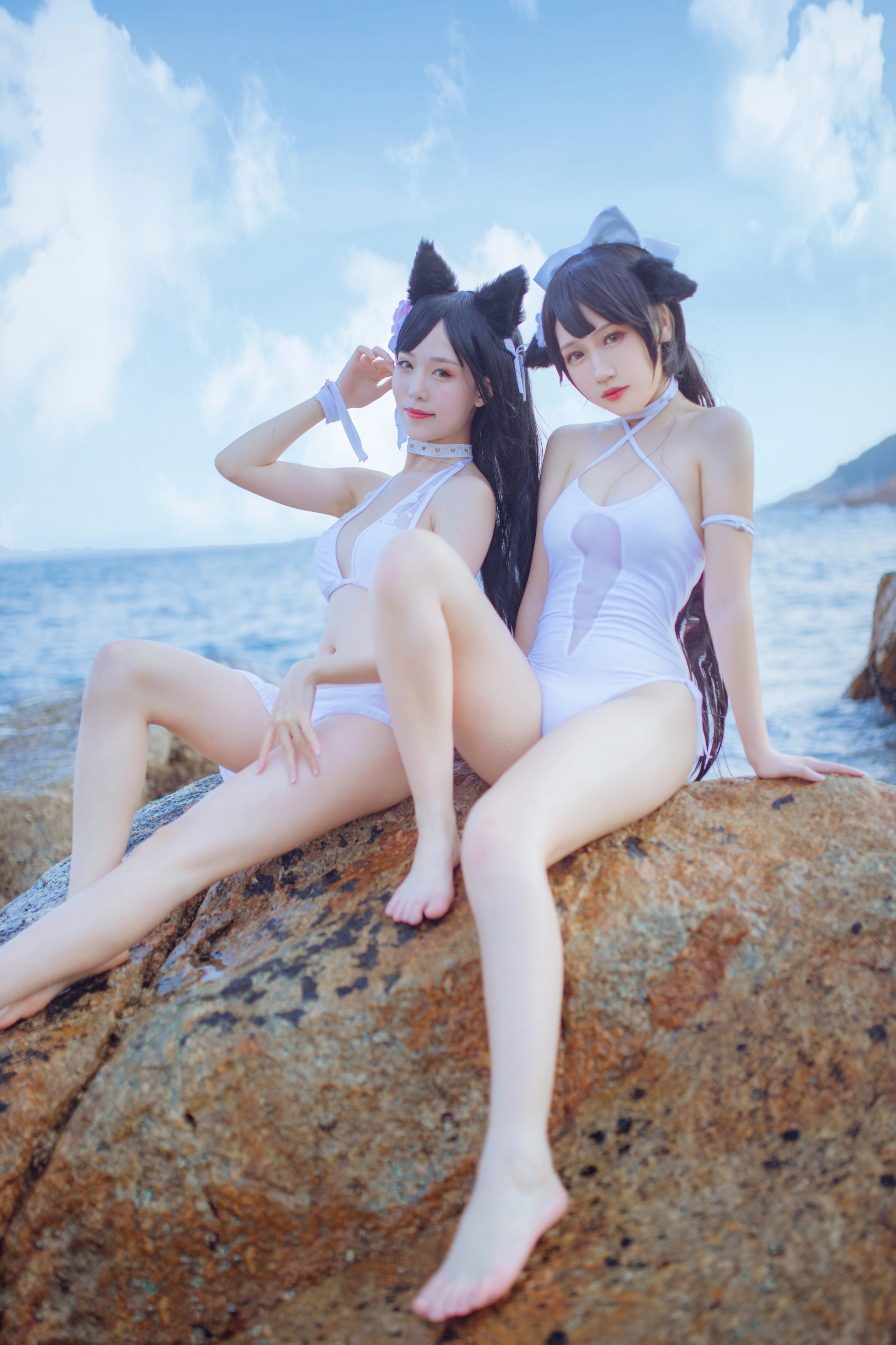 不呆猫 - NO.07 ×抖娘 獒犬海边泳装 2